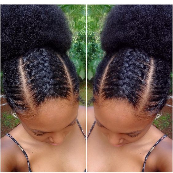 20 stitch braids ponytail hairstyle ideas that look stunning - Tuko.co.ke